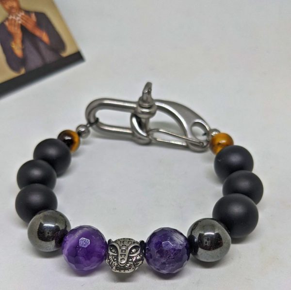 Purple Panther Power Bracelet